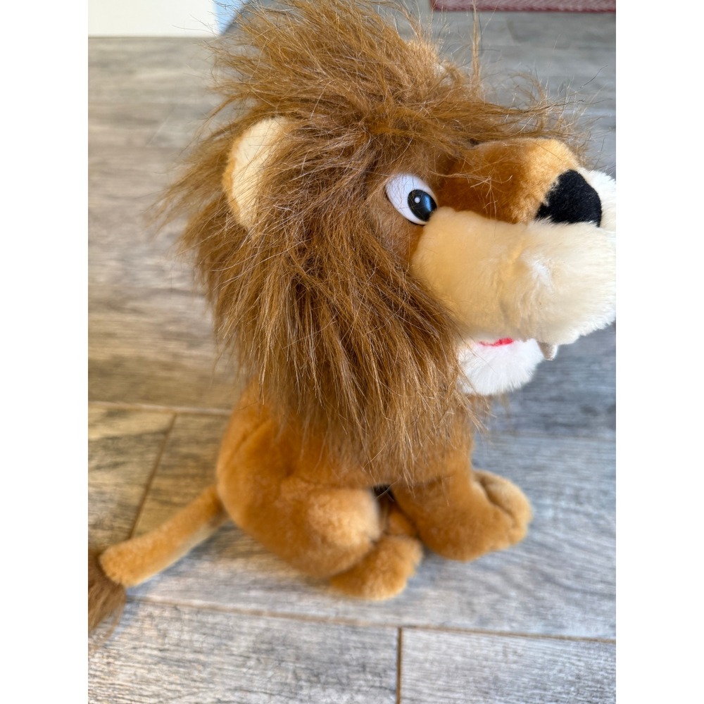 Circus Circus Plush Lion Stuffed Animal Las Vegas Reno Souvenir Vintage 13"